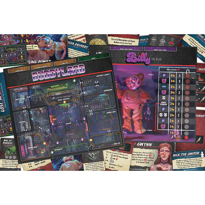 Final Girl: Bad Times at Buddyland Starter Set - Master