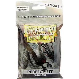 DRAGON SHIELD OVITKI - PERFECT FIT - SMOKE (100 SLEEVES) - Master
