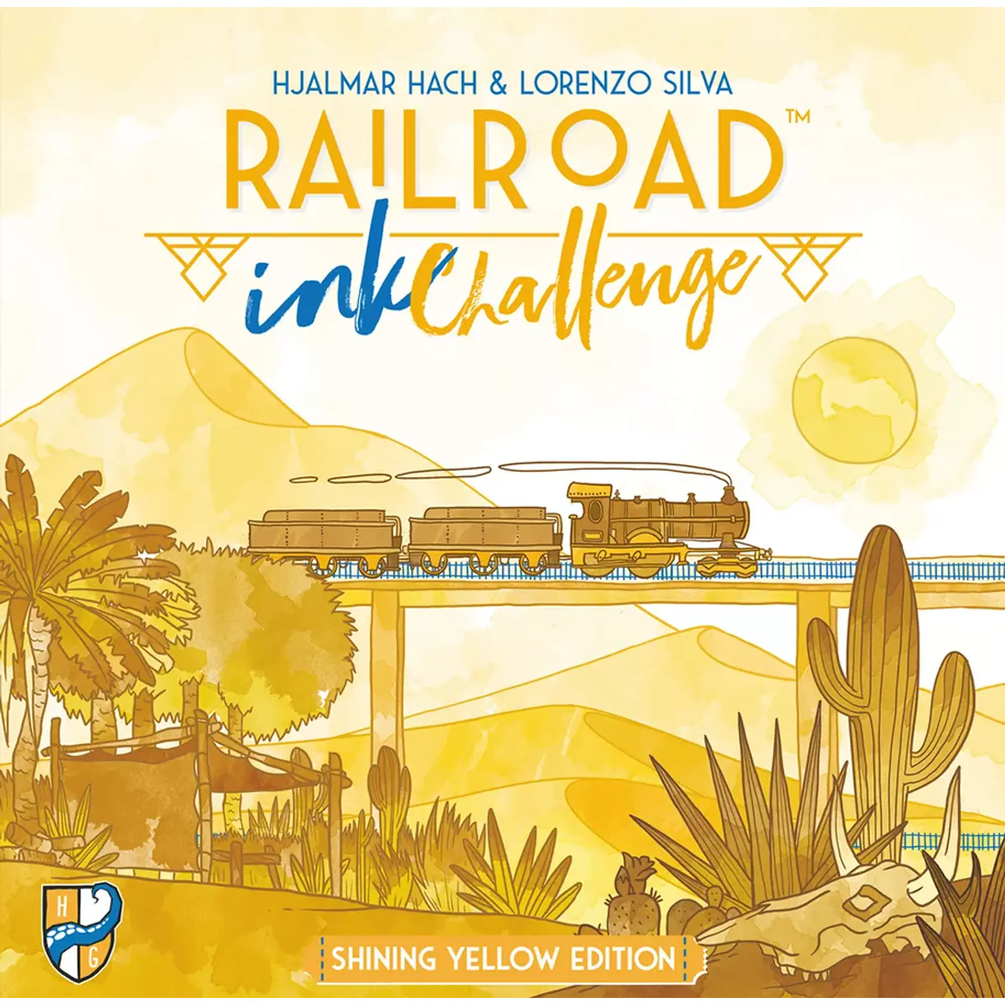 Railroad Ink Challenge: Shining Yellow Edition - Master