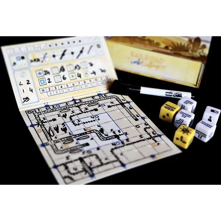 Railroad Ink Challenge: Shining Yellow Edition - Master