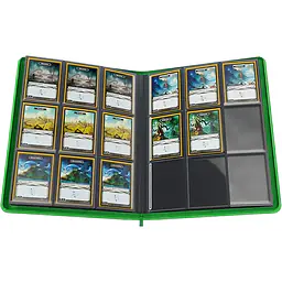 GAMEGENIC - ZIP-UP ALBUM 18-POCKET - GREEN - Master