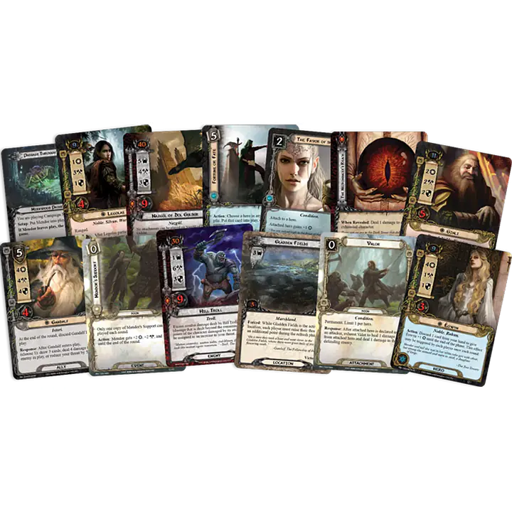 THE LORD OF THE RINGS: THE CARD GAME - REVISED CORE SET - Master