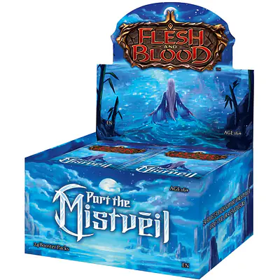 FLESH AND BLOOD TCG – PART THE MISTVEIL BOOSTER DISPLAY  primary image