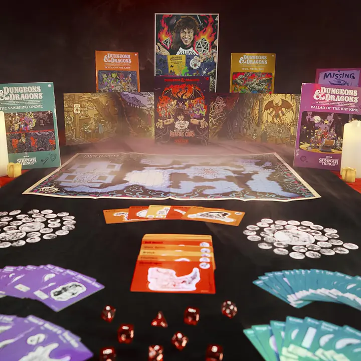 Dungeons & Dragons Stranger Things: Welcome to The Hellfire Club Adventure Game - Master