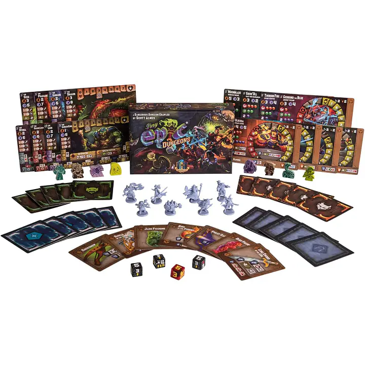 TINY EPIC DUNGEONS - deluxe edition - Master