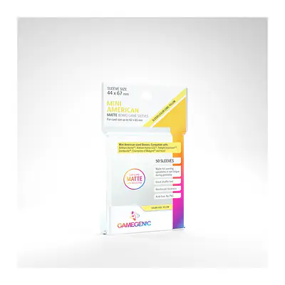 GAMEGENIC - MATTE MINI USA OVITKI - (44 X 67MM) - 50X primary image