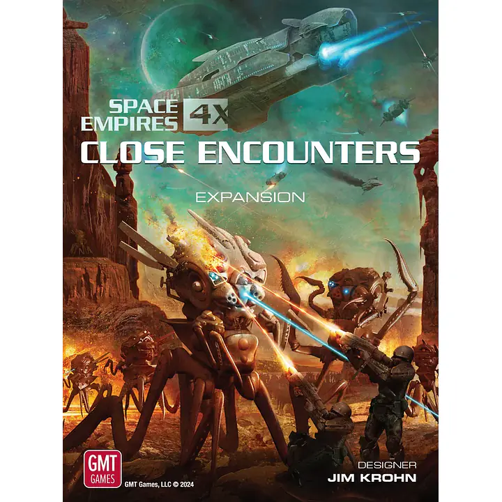 Space Empires: Close Encounters - 3rd Printing - 2025 - Master