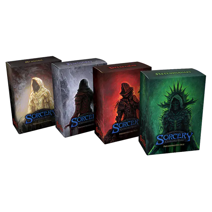 Sorcery TCG - Gothic Preconstructed Deck Display: Prophets of Doom (4 Decks) - PREORDER - RELEASE DATE – 19.12.2025 - Master