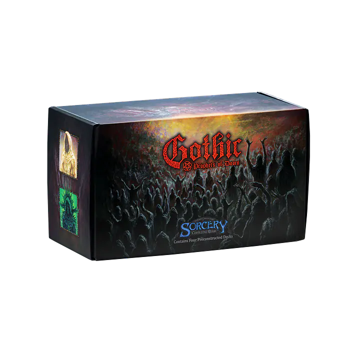 Sorcery TCG - Gothic Preconstructed Deck Display: Prophets of Doom (4 Decks) - PREORDER - RELEASE DATE – 19.12.2025 - Master