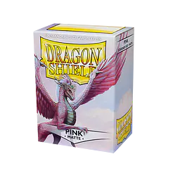 DRAGON SHIELD STANDARD SLEEVES - PINK MATTE (100X) - Master