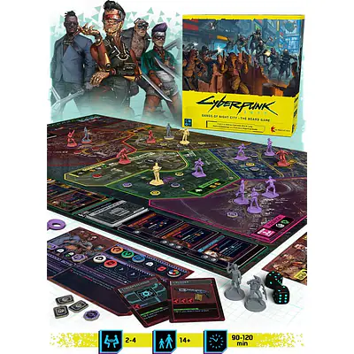 CYBERPUNK 2077: GANGS OF NIGHT CITY - DAMAGED BOX secondary image