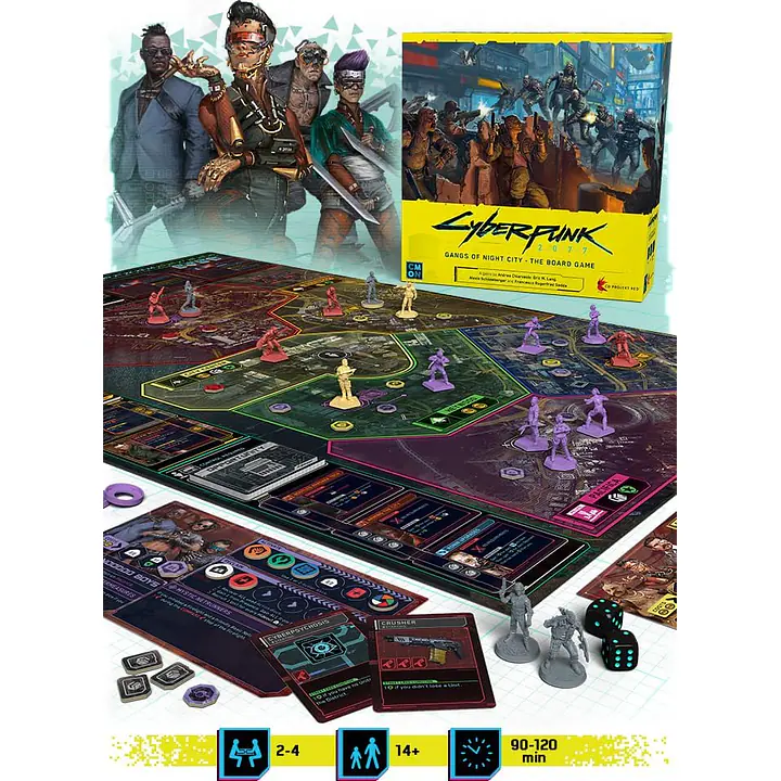 CYBERPUNK 2077: GANGS OF NIGHT CITY - Master