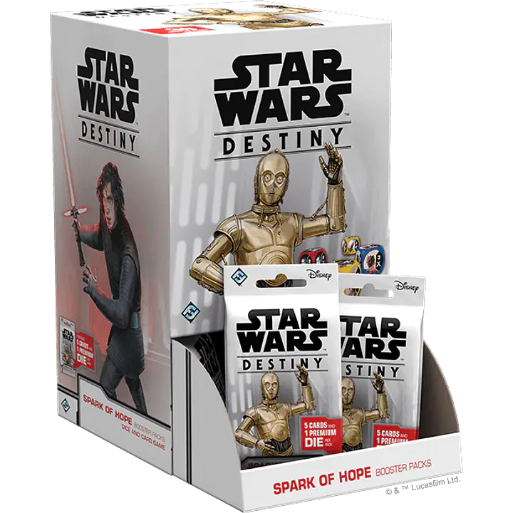 STAR WARS DESTINY - SPARK OF HOPE BOOSTER BOX - Master