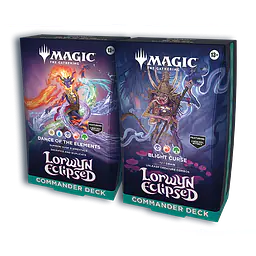 Magic The Gathering: Lorwyn Eclipsed – Commander deck – 2 DECK BUNDLE - Master