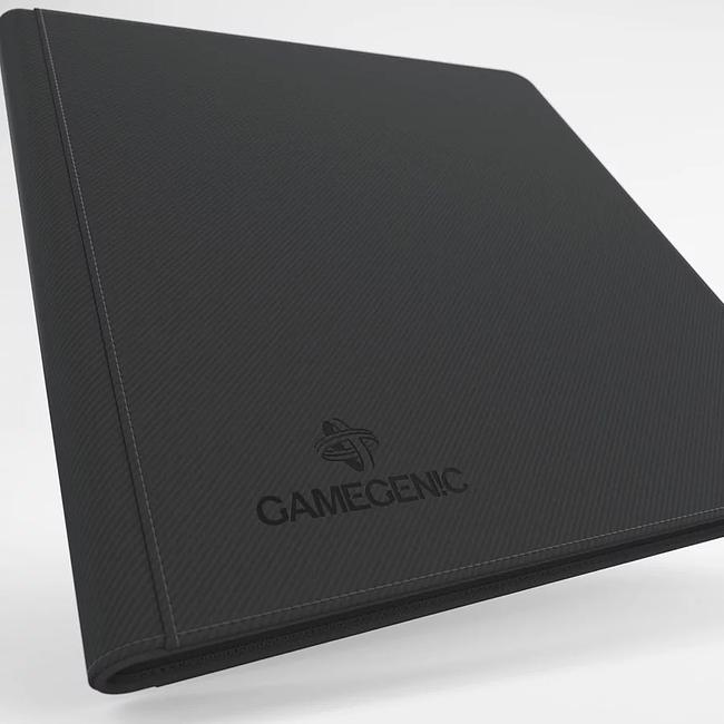 GAMEGENIC - ZIP-UP ALBUM 24-POCKET - BLACK