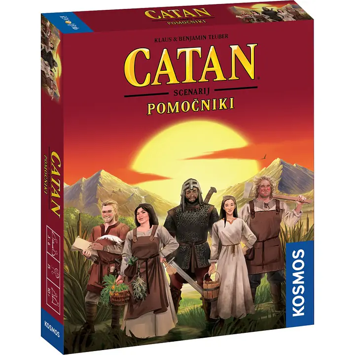 CATAN: Pomočniki - Slovenska izdaja - Master