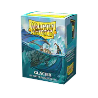 DRAGON SHIELD DUAL MATTE SLEEVES - GLACIER (100X) - Master
