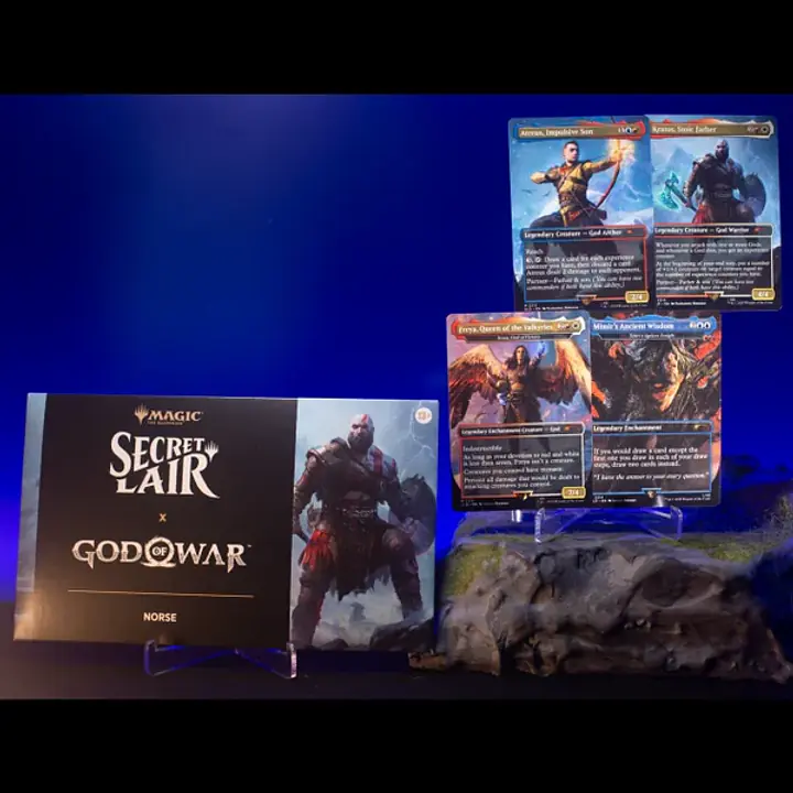 Magic The Gathering: Secret Lair x PlayStation: God of War: Norse (Non-Foil) - Master
