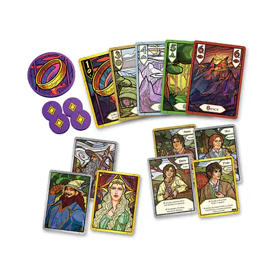 The Fellowship of the Ring: Trick-Taking Game - Bratovščina prstana: kooperativna igra jemanja štihov – Slovenska izdaja secondary image