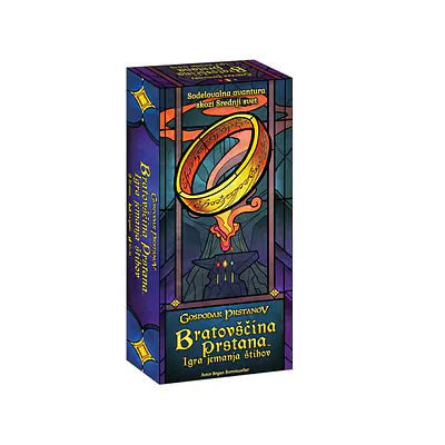 The Fellowship of the Ring: Trick-Taking Game - Bratovščina prstana: kooperativna igra jemanja štihov – Slovenska izdaja primary image