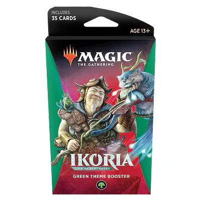 MAGIC THE GATHERING - IKORIA: LAIR OF BEHEMOTHS THEME BOOSTER - GREEN primary image