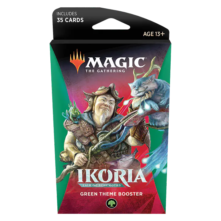 MAGIC THE GATHERING - IKORIA: LAIR OF BEHEMOTHS THEME BOOSTER - GREEN - Master