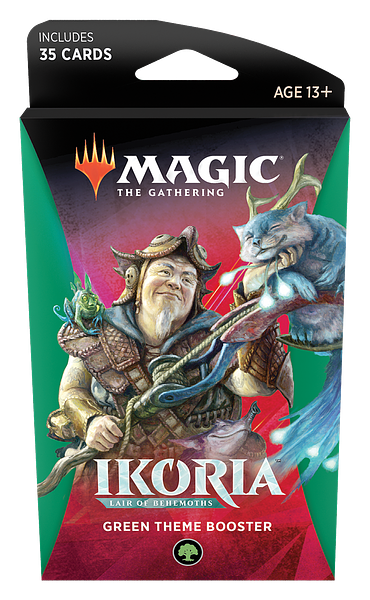 MAGIC THE GATHERING - IKORIA: LAIR OF BEHEMOTHS THEME BOOSTER - GREEN