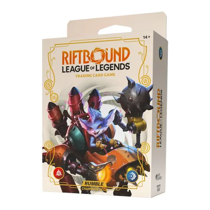 Riftbound: League of Legends Trading Card Game - Spiritforged Champion Deck: Rumble - PREORDER - DATE RELEASE – 13.02.2026 - Master