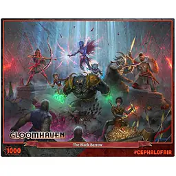 Gloomhaven: The Black Barrow - Puzzle (1000 kosov)  - Master