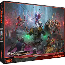 Gloomhaven: The Black Barrow - Puzzle (1000 kosov)  - Master