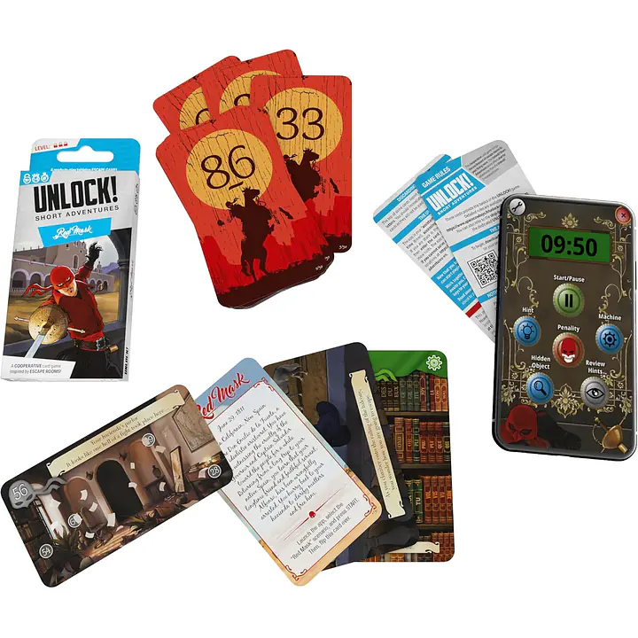Unlock!: Short Adventures – Red Mask - Master