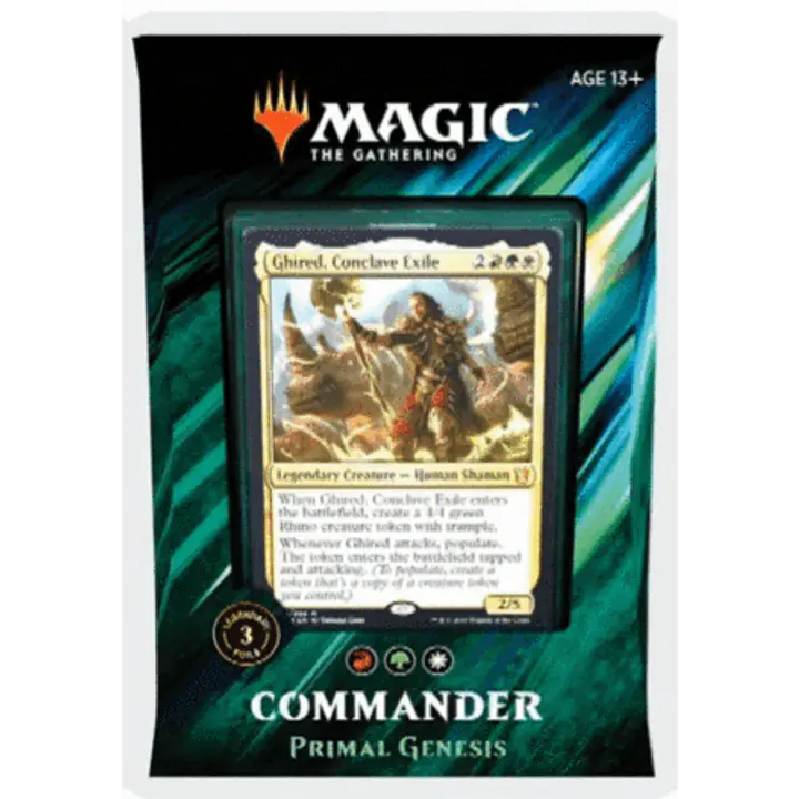 MAGIC THE GATHERING - COMMANDER 2019 - PRIMAL GENESIS - Master