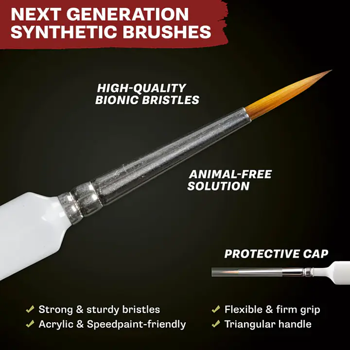 ARMY PAINTER - MOST WANTED BRUSH SET - Master