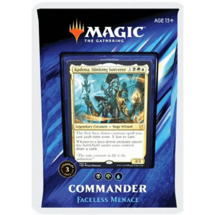 MAGIC THE GATHERING - COMMANDER 2019 - FACELESS MENACE - Master