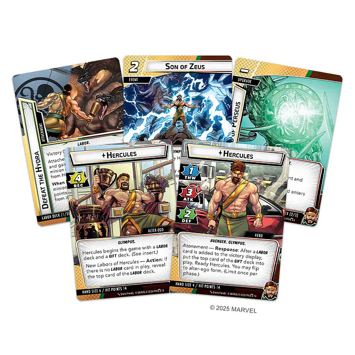 Marvel Champions: The Card Game – Hercules Hero Pack - Master