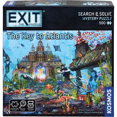 EXIT: The Key to Atlantis Jigsaw Puzzle (500 dijelova) primary image