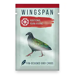 Wingspan: Fan-Designed Bird Promo Pack – Additional Asian Avians - Master