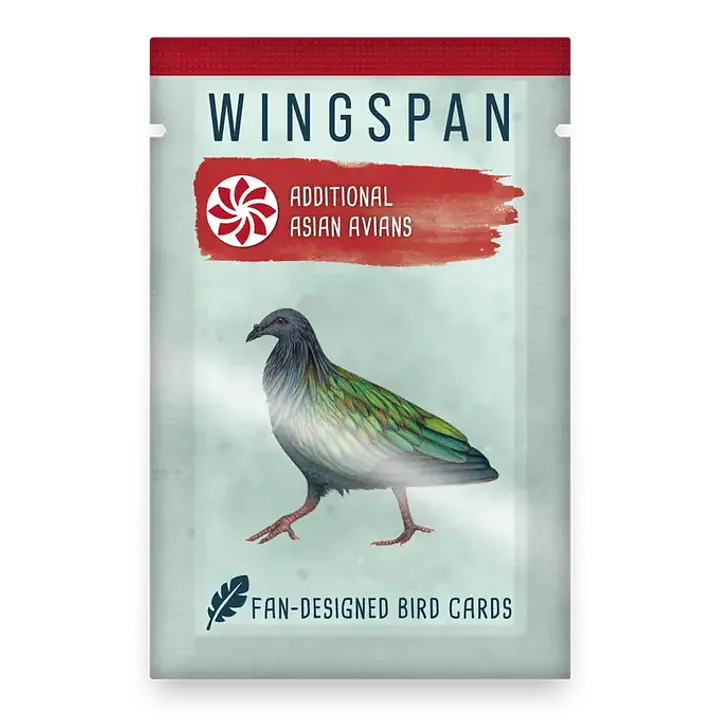 Wingspan: Fan-Designed Bird Promo Pack – Additional Asian Avians - Master