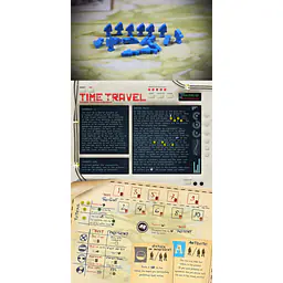 ROBINSON CRUSOE: ADVENTURE ON THE CURSED ISLAND - TIME TRAVEL SCENARIO + 4 X FISH TOKENS - Master