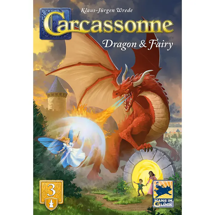 Carcassonne: Expansion 3 – Dragon & Fairy - Master