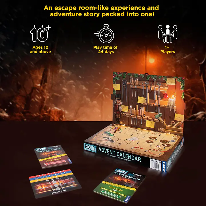 EXIT: THE GAME - ADVENT CALENDAR: THE SILENT STORM - Master