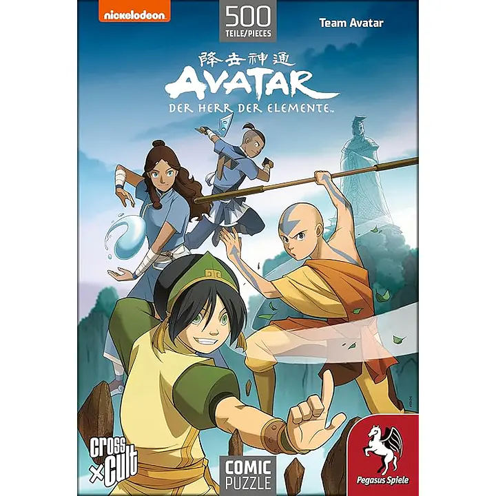 Avatar: The Lord of the Elements (Team Avatar) - Puzzle (500 kosov) - Master