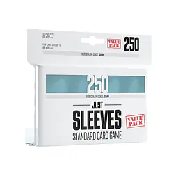 JUST SLEEVES - VALUE PACK CLEAR - 250x THICK SLEEVES - Master