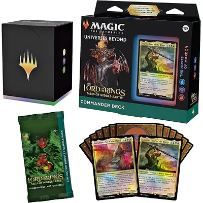 MAGIC THE GATHERING - THE LORD OF THE RINGS: TALES OF MIDDLE-EARTH - COMMANDER DECK - THE HOSTS OF MORDOR primary image