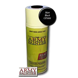 ARMY PAINTER - BASE PRIMER - MATT BLACK SPRAY (400ML) - Master