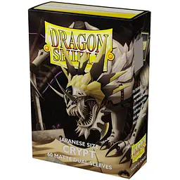 DRAGON SHIELD DUAL MATTE SLEEVES - CRYPT (100X) - JAPANESE SIZE - Master