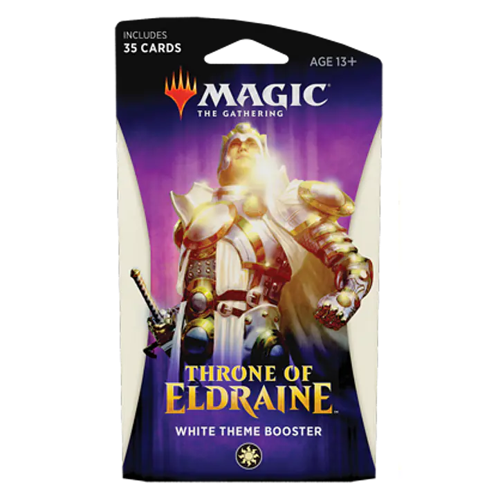 MAGIC THE GATHERING - THRONE OF ELDRAINE - THEME BOOSTER - WHITE - Master
