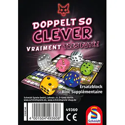DOPPELT SO CLEVER – DODATEN BLOK - Master