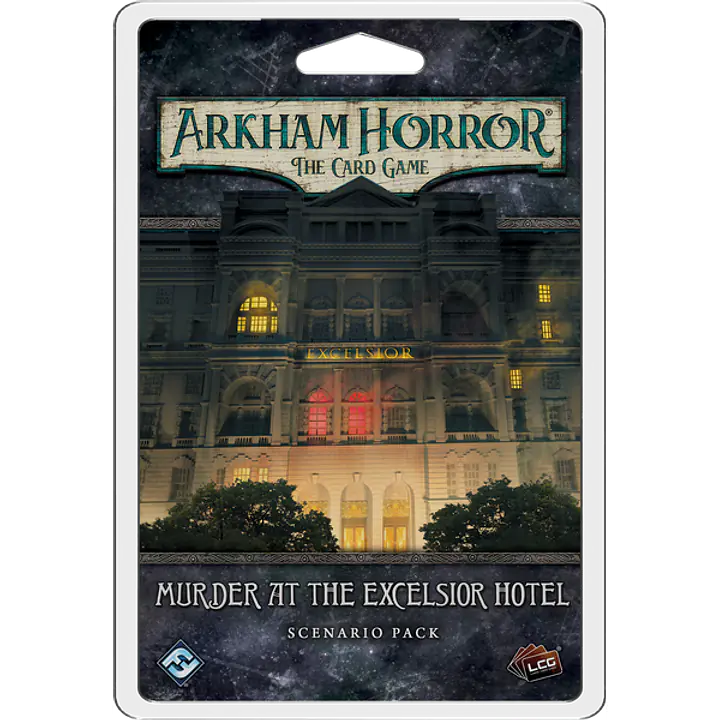 ARKHAM HORROR: THE CARD GAME - MURDER AT THE EXCELSIOR HOTEL - SCENARIO PACK - Master