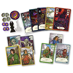 The Lord of the Rings: The Two Towers – Trick-Taking Game - Stolpa: kooperativna igra jemanja štihov – Slovenska izdaja - Master